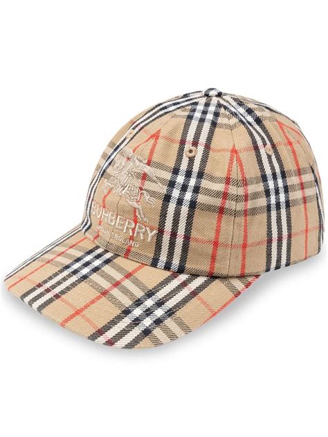 burberry panel hat